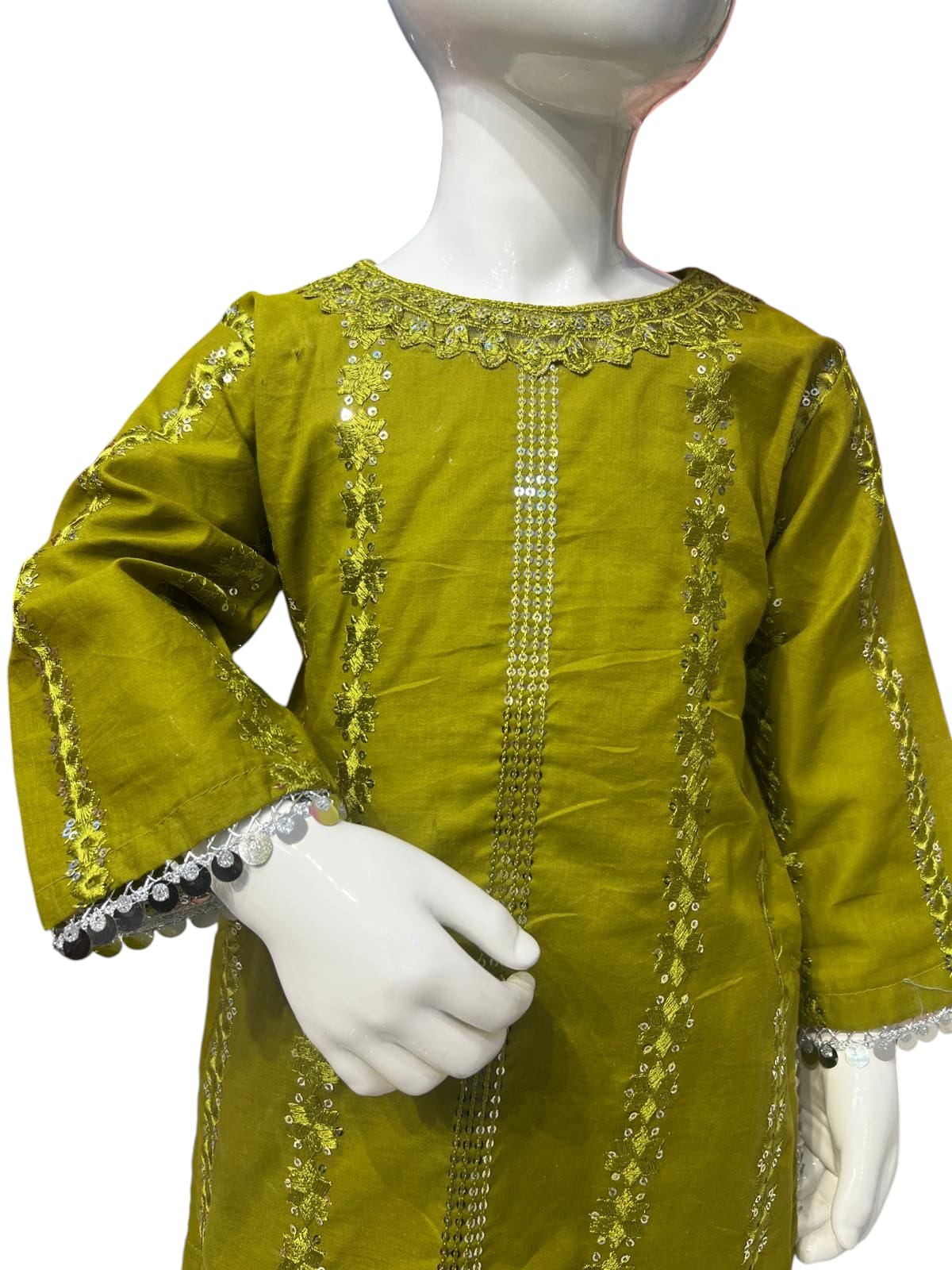 BB-1A Baby Girls Cotton Material 2 Piece Suit Set