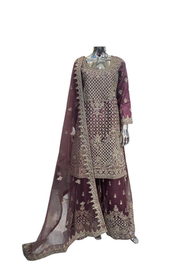 BI-05 Plazo 3 piece suit - Womenswear Partywear