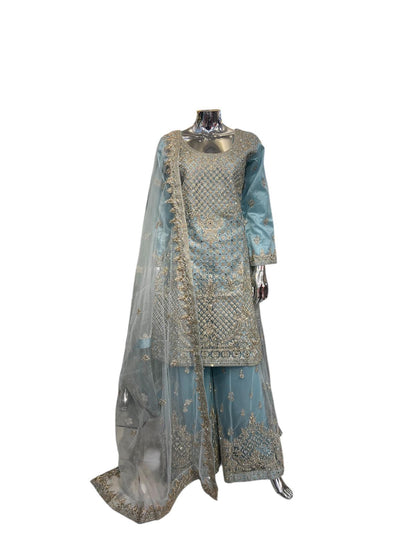 BI-05 Plazo 3 piece suit - Womenswear Partywear