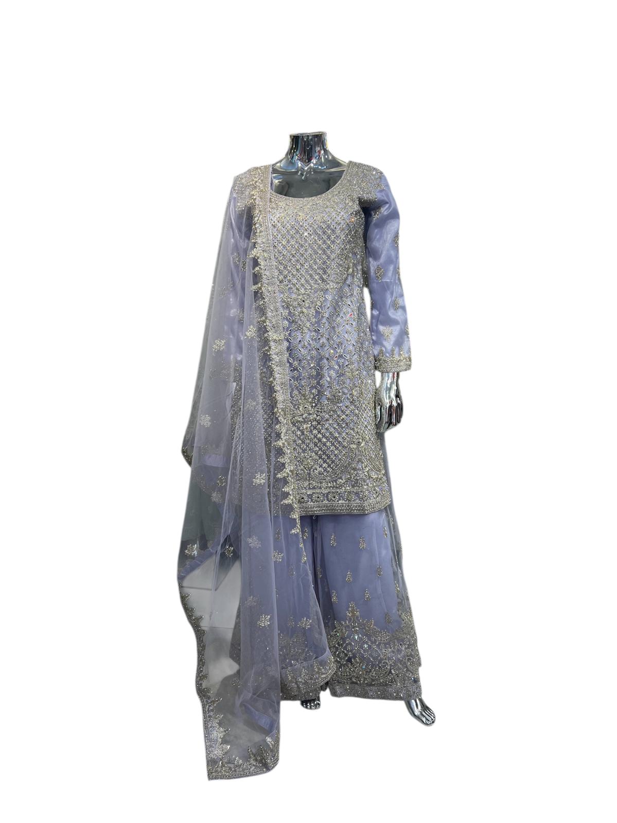 BI-05 Plazo 3 piece suit - Womenswear Partywear