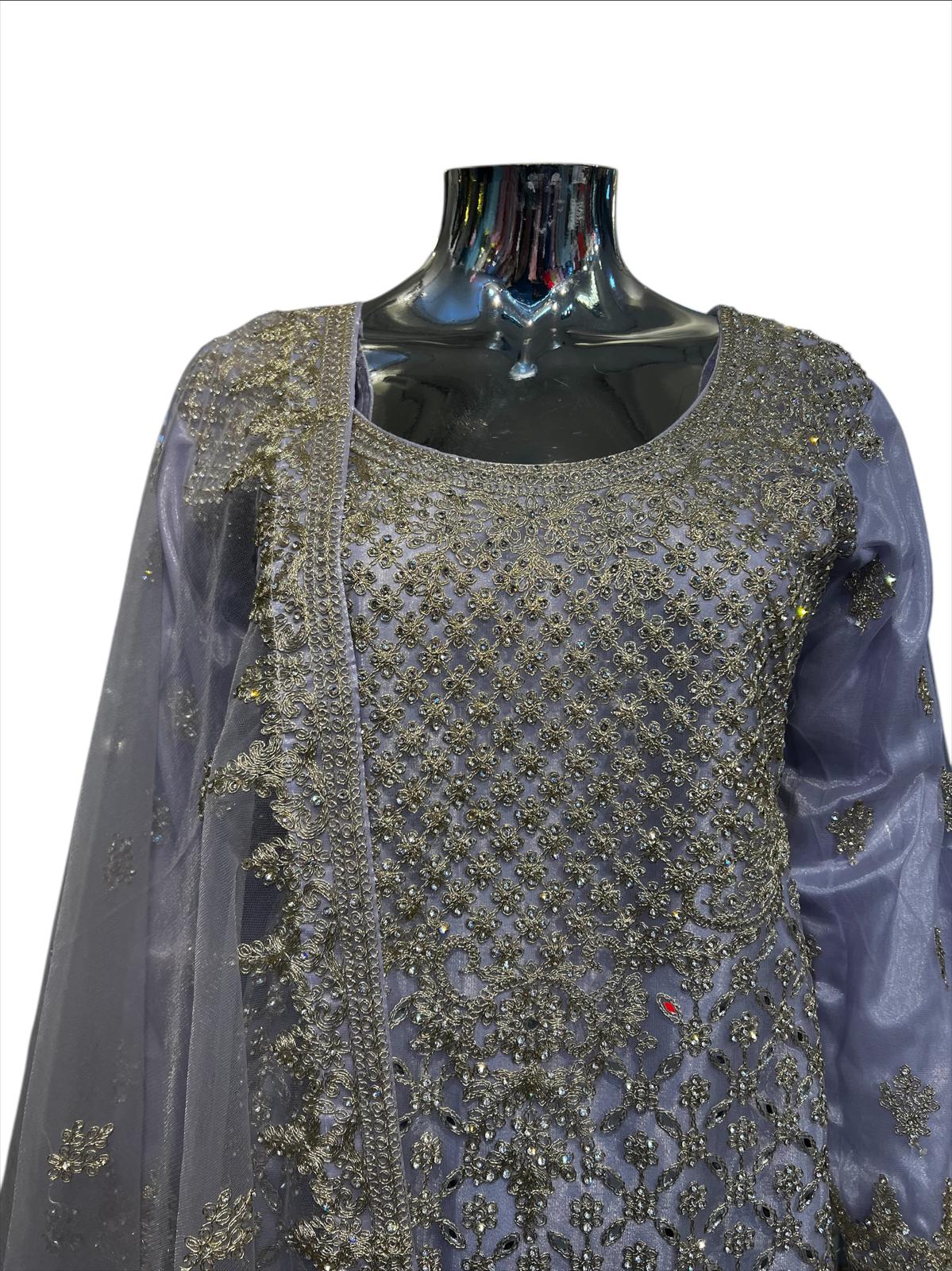 BI-05 Plazo 3 piece suit - Womenswear Partywear