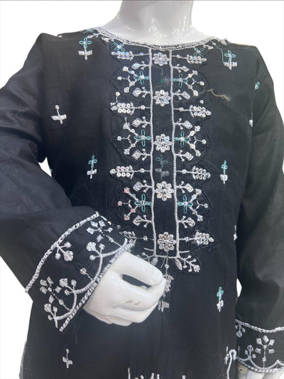 SF-1D Kidswear 3 piece suit cotton material with trousers