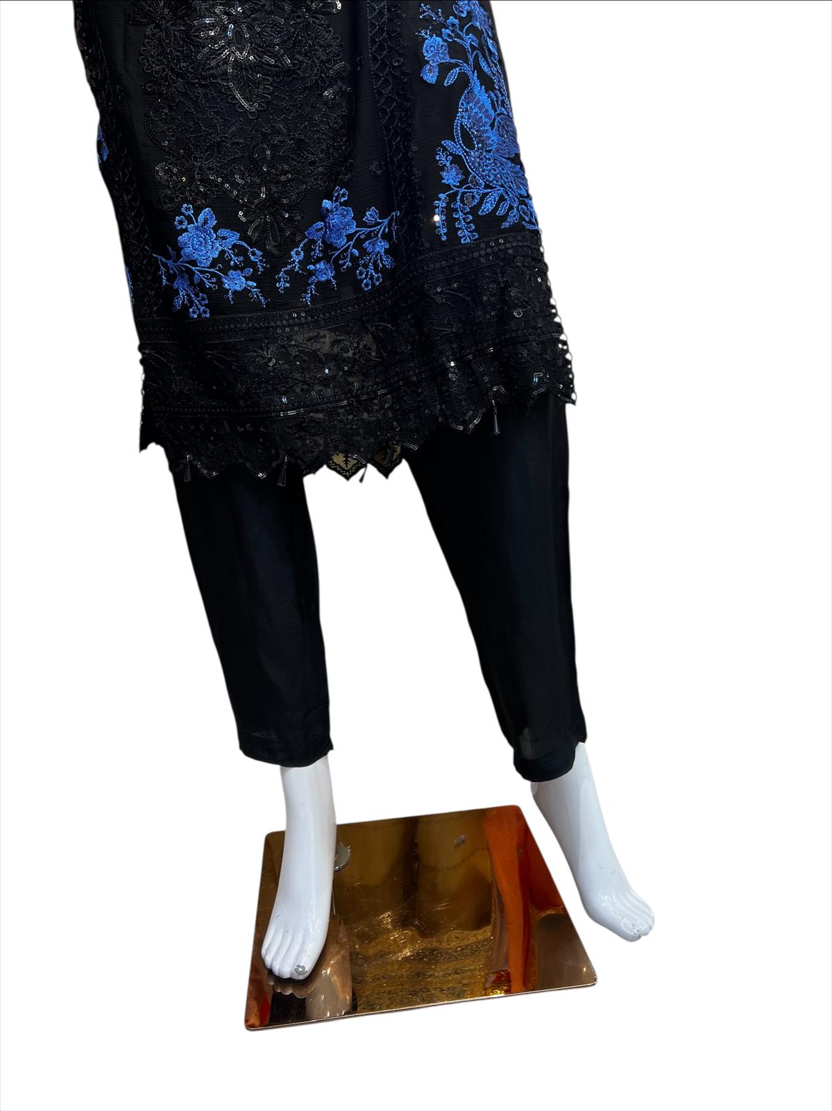 MD-2D Women's Chiffon Trouser Suit Set - Perfect for Partywear - Dress, Traditional (Copy)