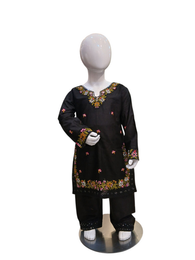 SF-1A Kidswear 3 piece suit cotton material with trousers