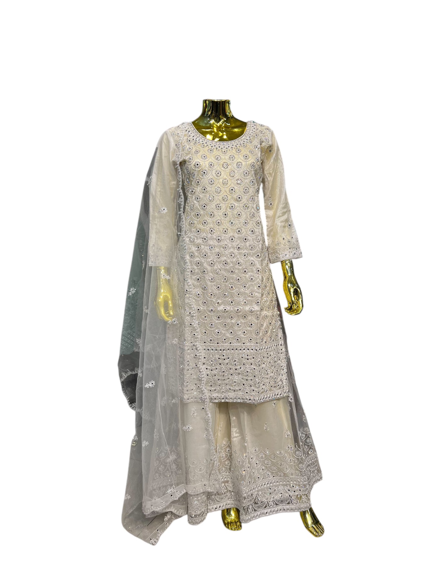 BI-01 Plazo 3 piece suit - Womenswear Partywear