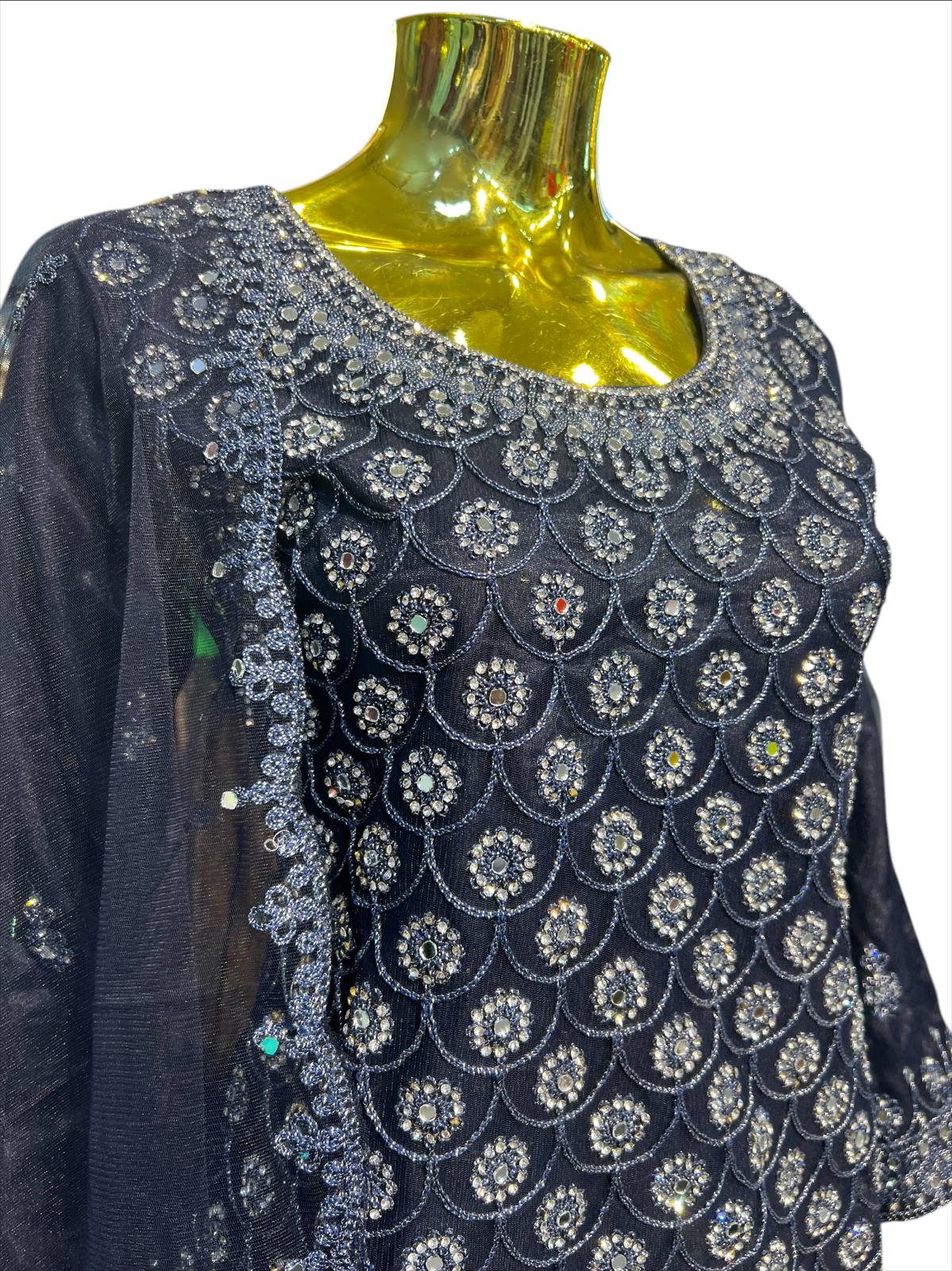 BI-01 Plazo 3 piece suit - Womenswear Partywear