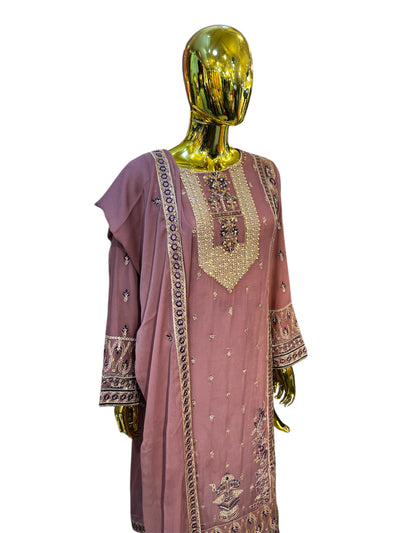3 piece Chiffon suit - Womenswear Partywear