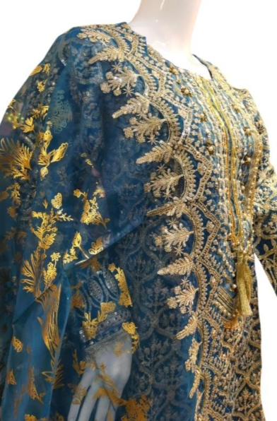PARTY WEAR SHARARA-ORGANZA
