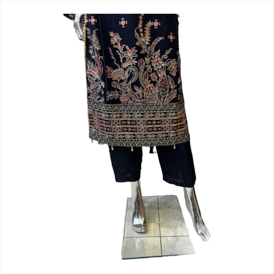 MD-3C Women's Chiffon Trouser Suit Set - Perfect for Partywear - Dress, Traditional